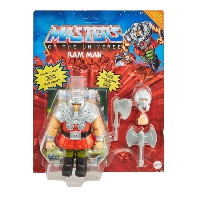 Figura de ação RAM MAN Masters of the Universe em embalagem original