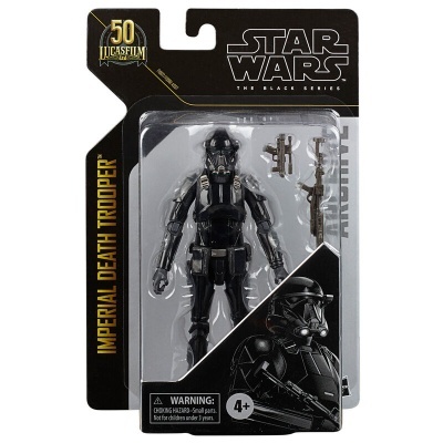 Figura de ação Star Wars Imperial Death Trooper na embalagem