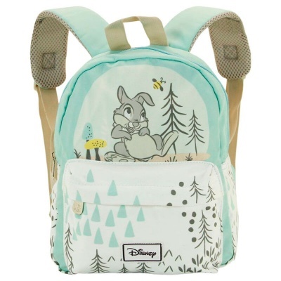 Mochila infantil da Disney com estampa de coelho e árvores