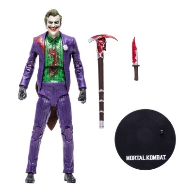 Figura de ação do Coringa com armas e base