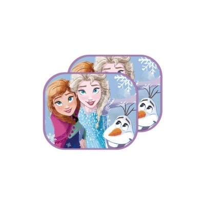 Painéis solares com personagens Frozen