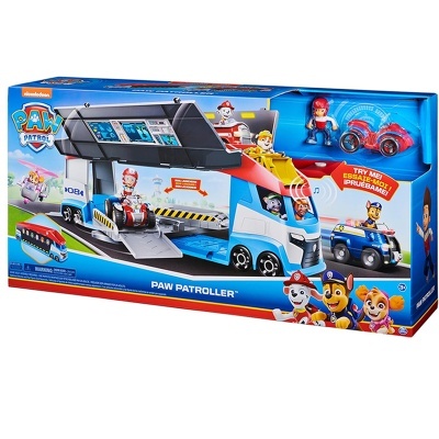 Brinquedo Paw Patroller Paw Patrol com camião, figuras e carro