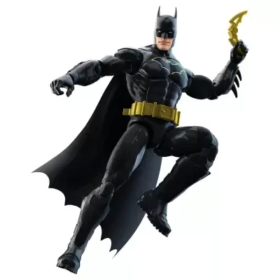 Boneco articulado do Batman em pose de ação