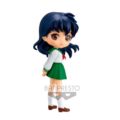 Figura colecionável de personagem de animação em uniforme escolar