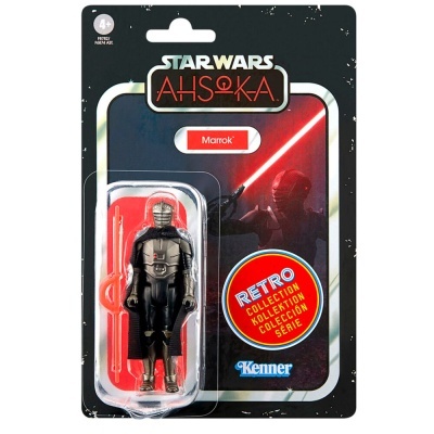 Figura de ação Star Wars Ahsoka Marrk em embalagem retro