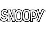Logótipo SNOOPY em branco e preto