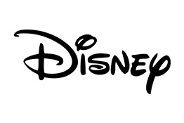 Logótipo Disney em preto sobre fundo branco