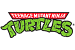 Logótipo das Teenage Mutant Ninja Turtles em cores vibrantes