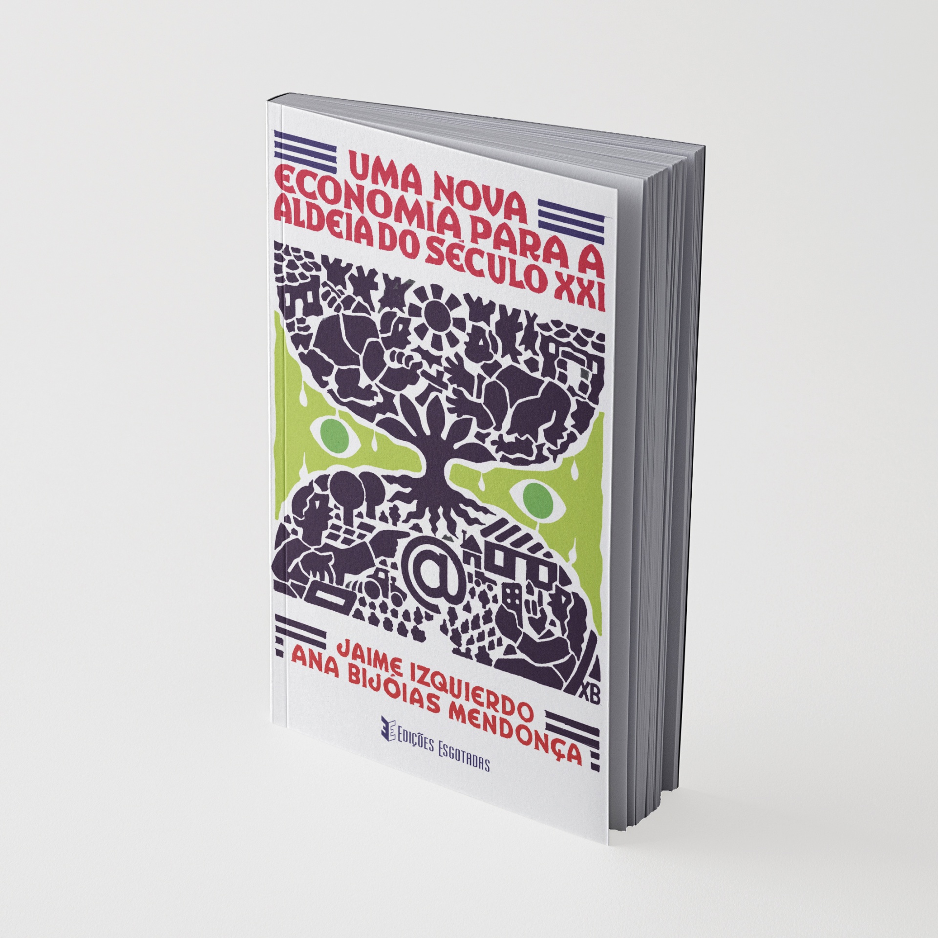 Livro com título e ilustração na capa