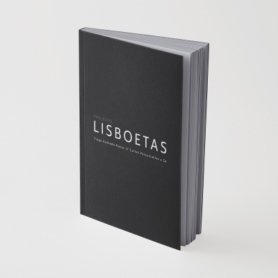 Livro preto com o texto PROJECTO LISBOETAS na capa