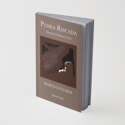 Livro Pedra Riscada em fundo branco