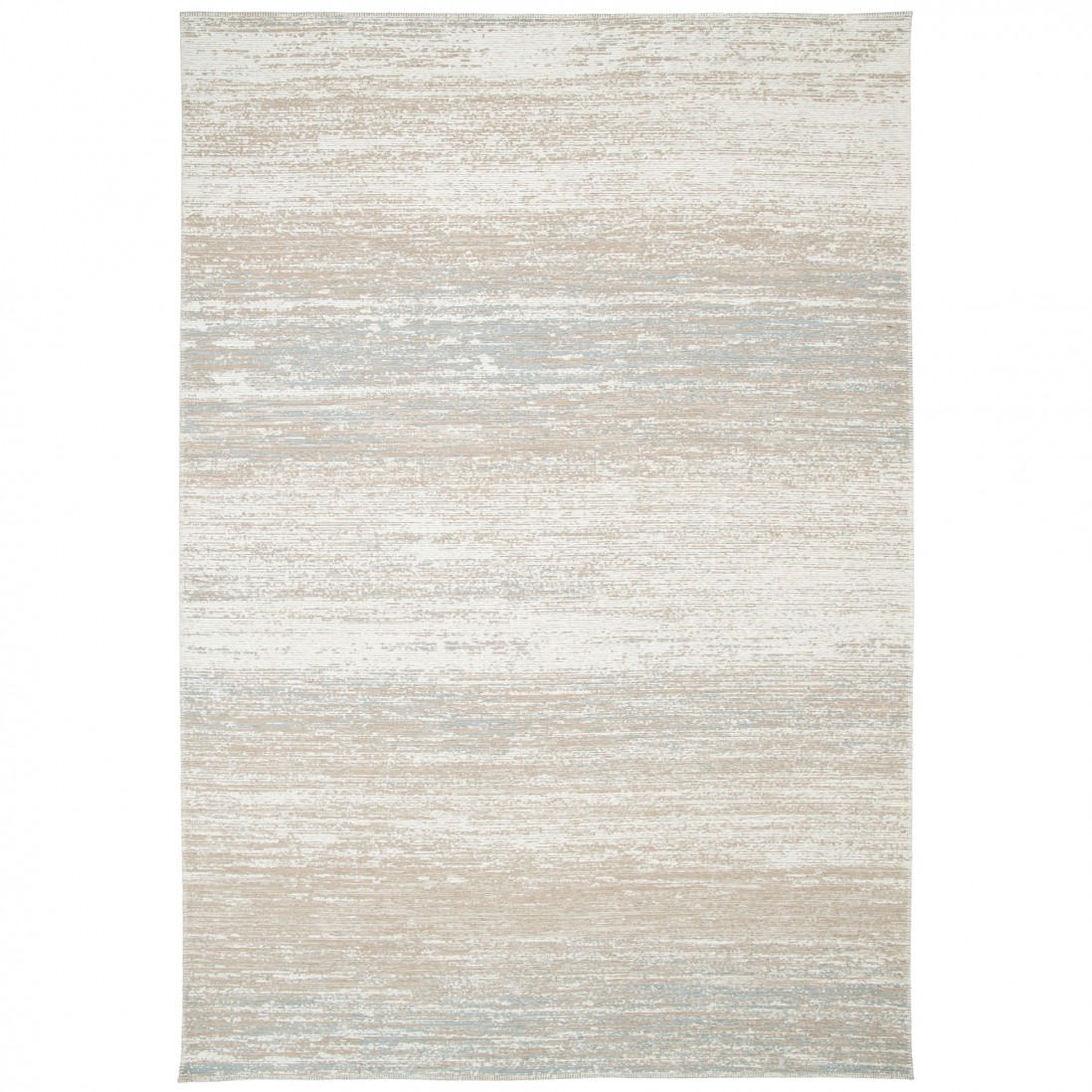 Tapete Adore Tapete retangular em tons neutros bege e cinza com padrão abstrato