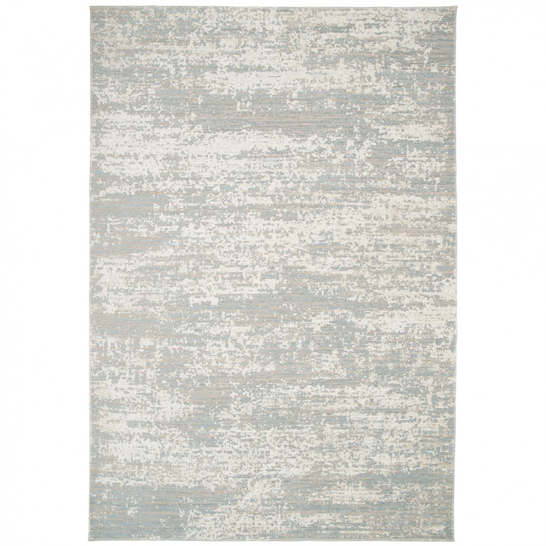 Tapete Adore Tapete retangular cinza com padrão abstrato bege