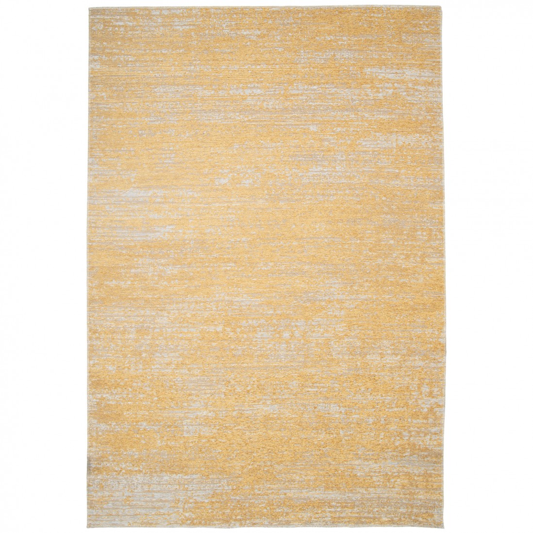 Tapete Adore Tapete amarelo com padrões cinza claro