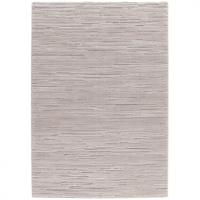 Tapete bege com padrão texturizado em linhas horizontais