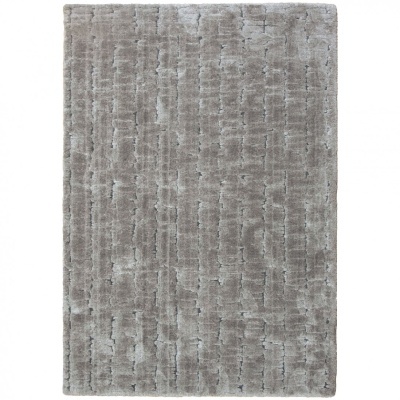 Tapete cinza texturizado com padrão em relevo