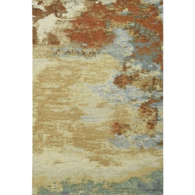 Tapete colorido com padrão abstrato e textura aveludada