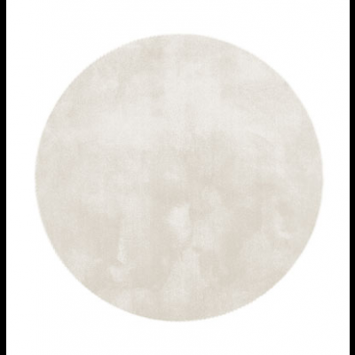 Tapete redondo bege claro