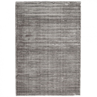 Tapete cinzento com padrão de linhas horizontais