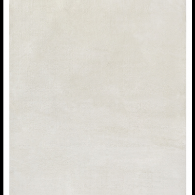 Tapete branco com textura em relevo