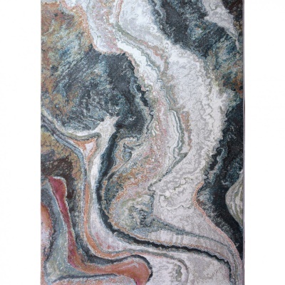 Tapete com padrão abstrato tons cinza, branco, preto, castanho e vermelho