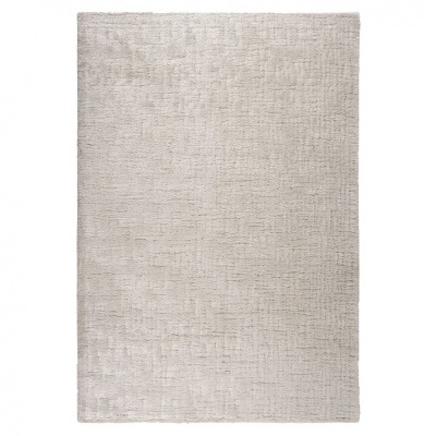 Tapete beige claro com padrão em relevo