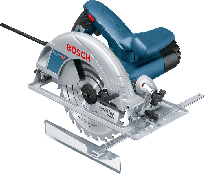 BOSCH GKS 190 Serra circular manual Máquina circular elétrica da Bosch em azul e cinza