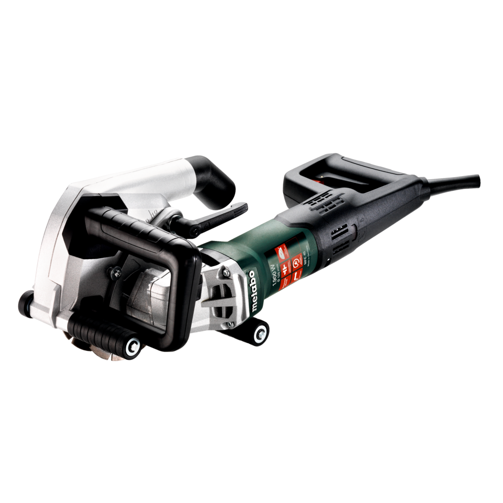 METABO MFE 40 Fresadora de roços Ferramenta elétrica Metabo verde e preta com lâmina circular