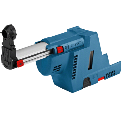 BOSCH GDE 18V-16 Sistema de Aspiração Dispositivo azul com texto BOSCH em fundo branco