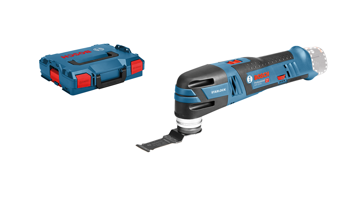 BOSCH GOP 12V-28 Multiferramenta sem fio Ferramenta multifuncional Bosch azul e caixa de transporte azul
