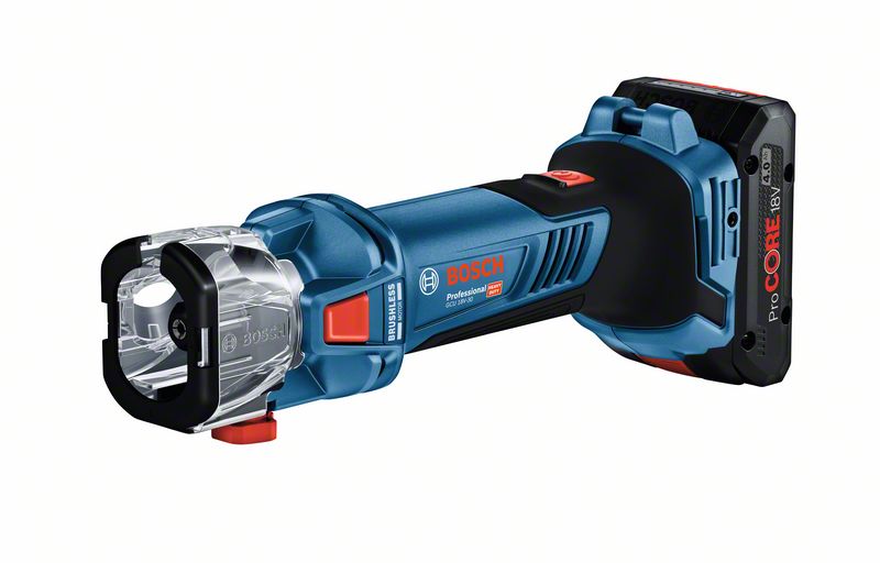 BOSCH GCU 18V-30 Ferramenta rotativa sem fio Aparelho elétrico Bosch Professional azul e preto com bateria ProCORE 18V