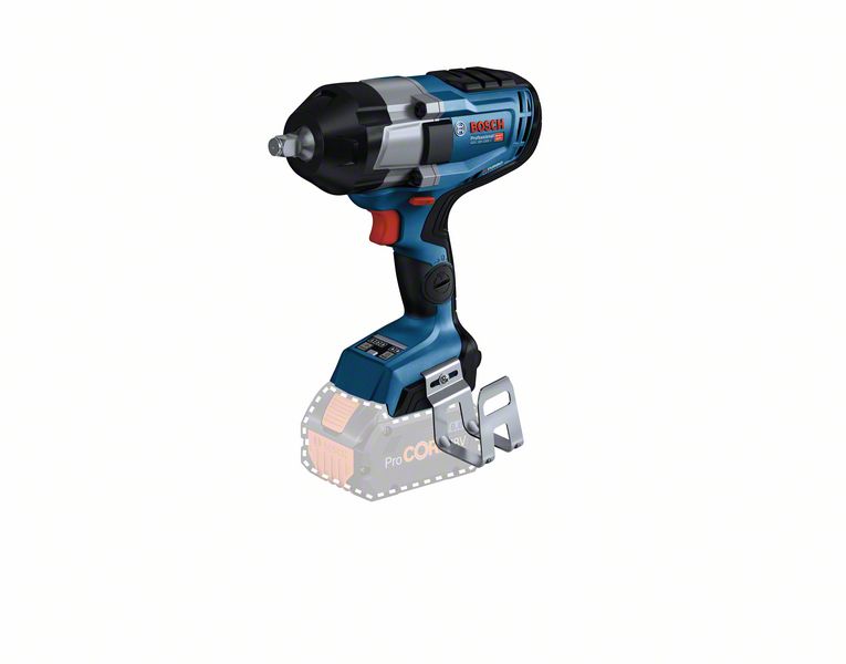 BOSCH GDS 18V-1000 C Chave de impacto sem fio Ferramenta elétrica Bosch azul e preta, chave de impacto sem bateria