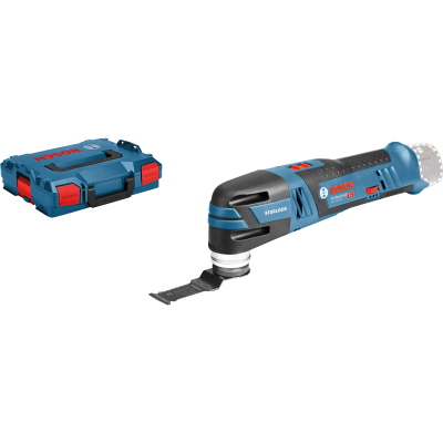 Ferramenta elétrica oscilante Bosch azul com estojo rígido