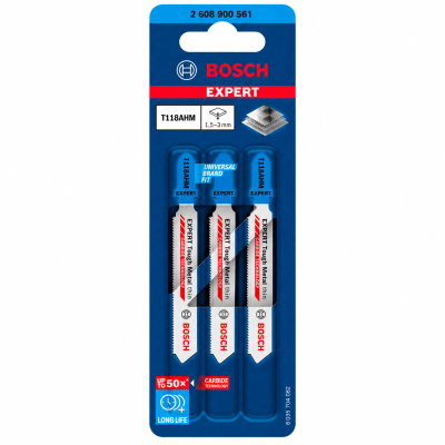 Conjunto de lâminas de serra Bosch Expert em embalagem azul