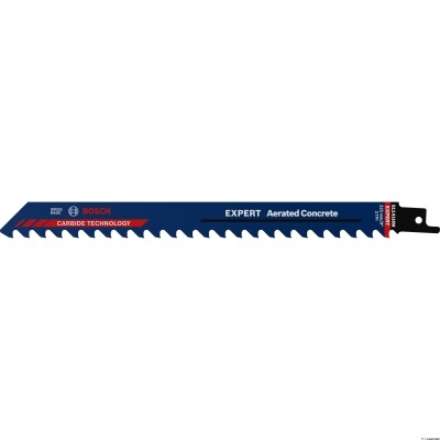 Lâmina de serra Bosch para concreto aerado azul escuro com dentes de corte
