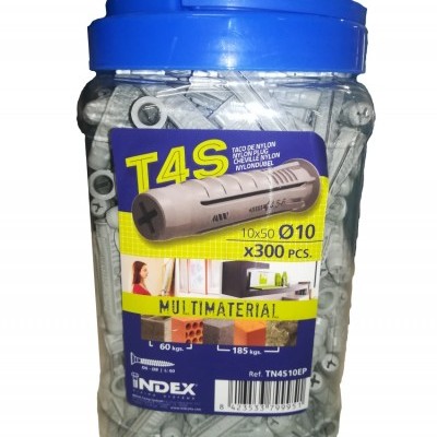 Recipiente com buchas de nylon para fixação T4S