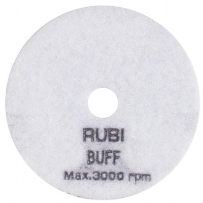 Disco abrasivo branco RUBI BUFF Max.3000 rpm