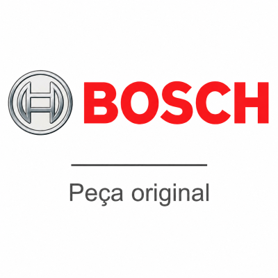 Logótipo BOSCH com texto Peça original em fundo branco