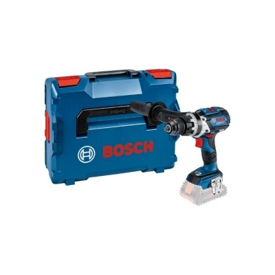 Conjunto de ferramenta Bosch com mala azul e furadeira/parafusadeira sem fio azul