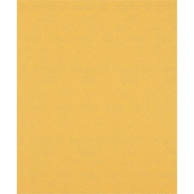 Folha de lixa amarela com textura abrasiva uniforme