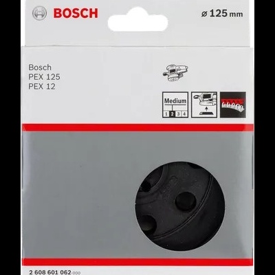 Embalagem Bosch para disco PEX 125 PEX 12 de 125 mm com janela circular