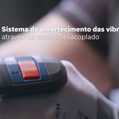 Ferramenta profissional Bosch GBH 18V-26 com texto funcional