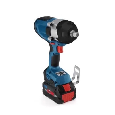 Ferramenta elétrica de impacto Bosch ProCORE 18V mostrada em várias perspetivas