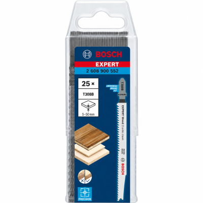 Conjunto de lâminas para serra de calar Bosch Expert T308B para madeira