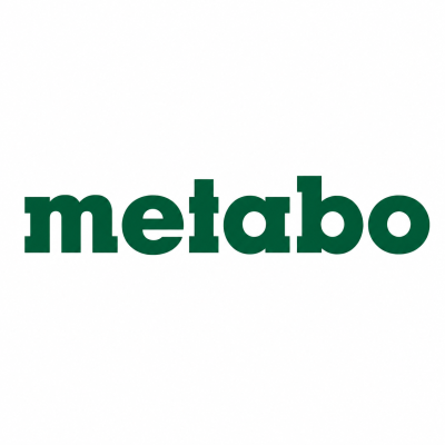 Logótipo da marca Metabo em verde escuro