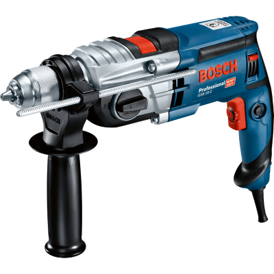 Máquina perfuradora elétrica BOSCH Professional azul e preta