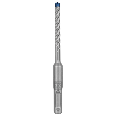 Broca de metal prateada com ponta azul BOSCH 7X EXPERT