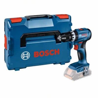 Caixa de armazenamento azul e furadeira BOSCH azul e preta com texto BOSCH PROFESSIONAL