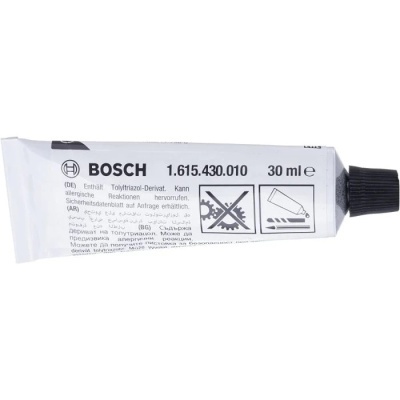 Tubo branco de cola ou vedante Bosch 30 ml com tampa preta