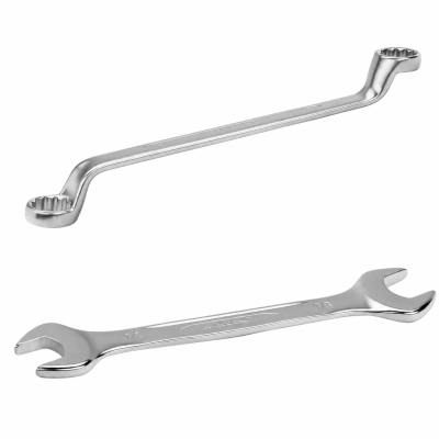 Chaves de metal cromado para aperto